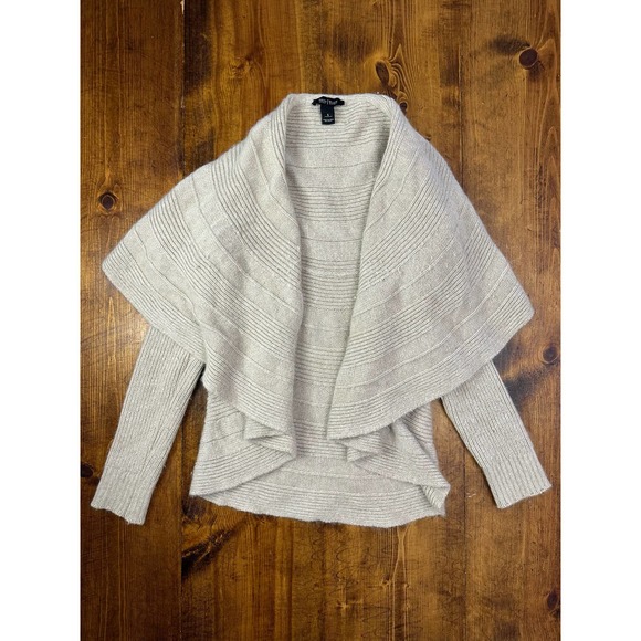 White House Black Market Wool & Cashmere Cardigan Size s - Picture 2 of 12